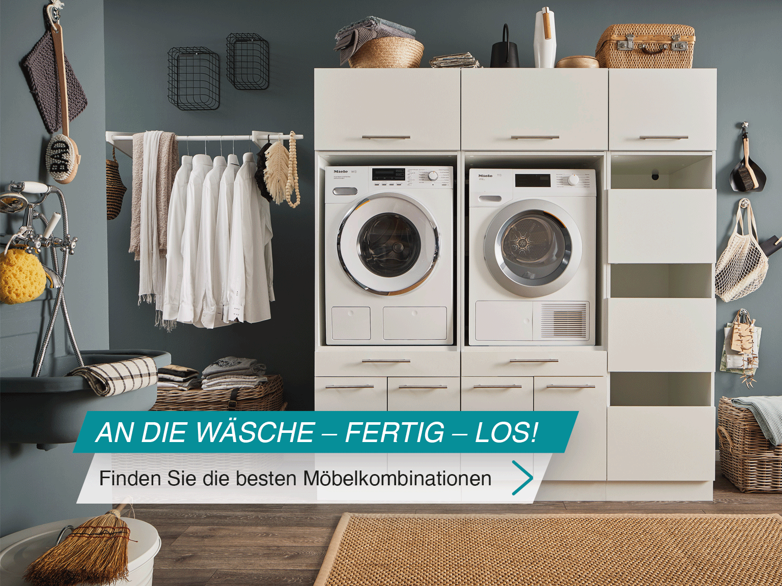 HOME - An die Wäsche fertig los
